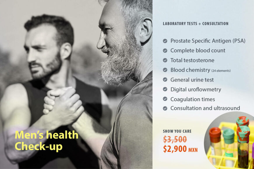 Men's Health check-up special